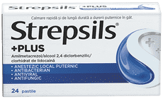 Strepsils Plus, pastile